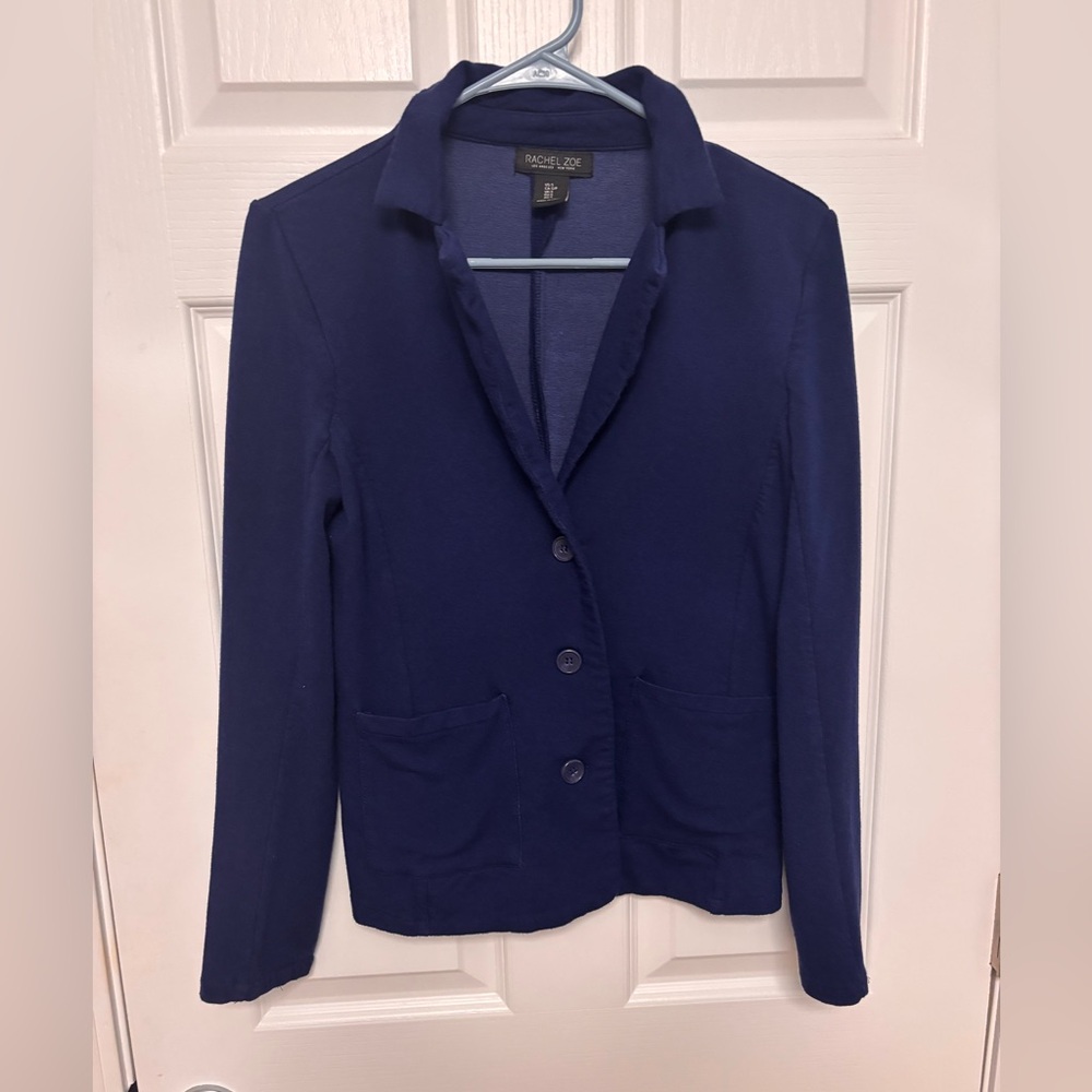 Rachel Zoe Deep Blue Women's Blazer. Size small